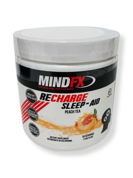 MindFX ReCharge Sleep-Aid Peach Tea Powder Drink Mix (30 servings)